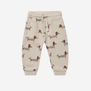Rylee + Cru Sweatpant, Dachshund, Size 2-3Y